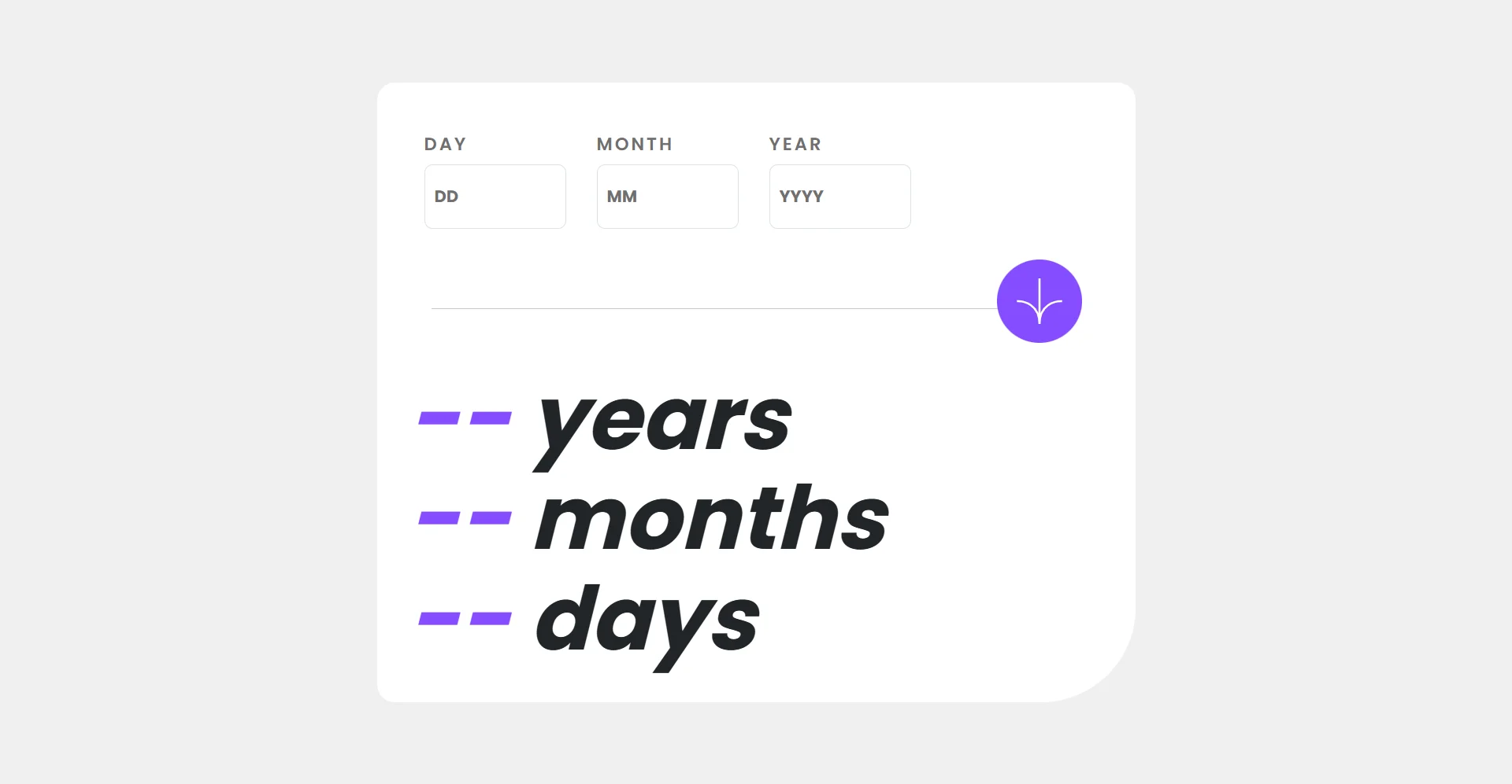 Age Calculator