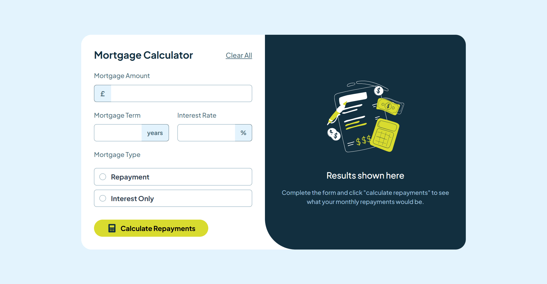 Mortgage Calculator