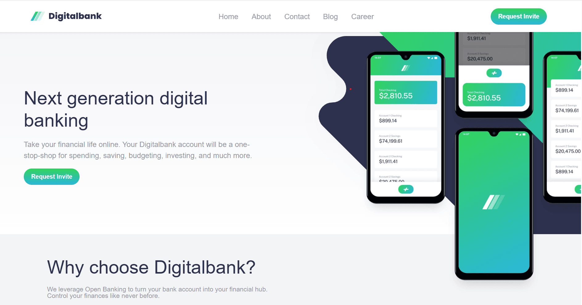 Next Generation Landing Page